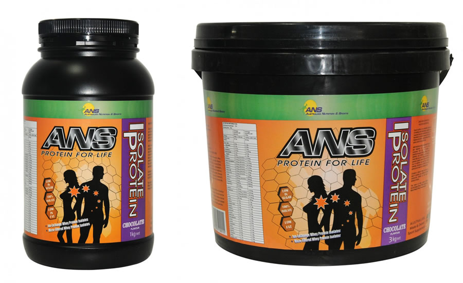 ANS Protein Isolate Vanilla or Chocolate